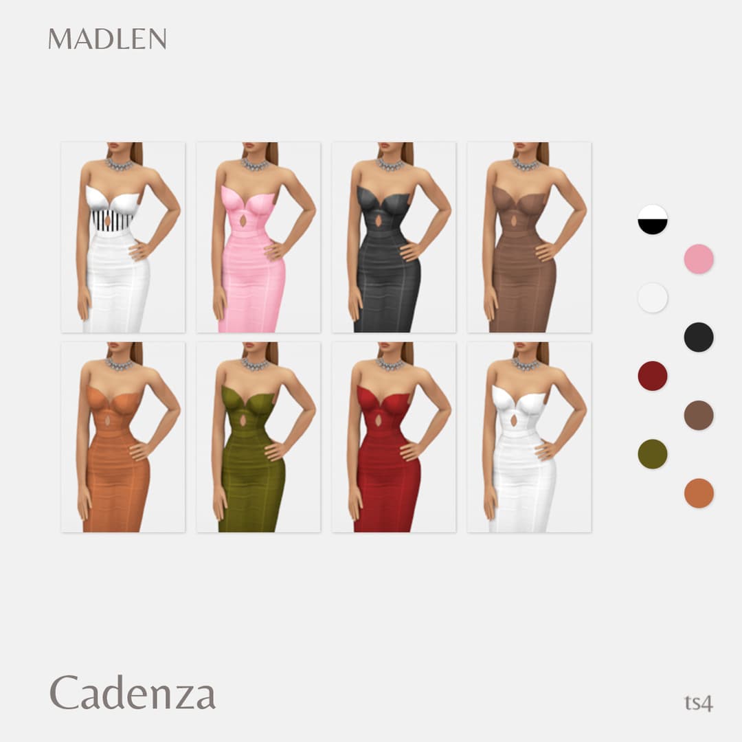 Галерея мода Платье Cadenza Dress #1